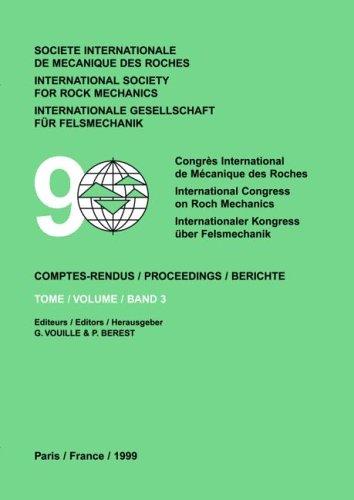 Cover for Rock Mechanics 9th Intl 3v