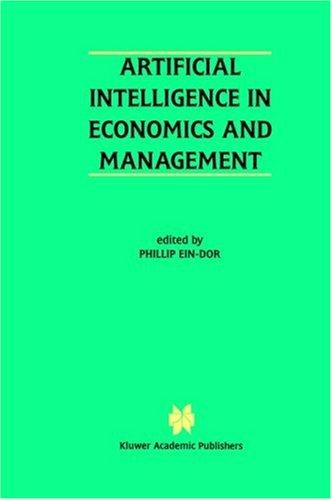 Cover for Artificial intelligence in economics and management