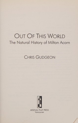 Cover for Out of this world
