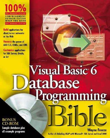 Cover for Visual Basic 6 Database Programming Bible