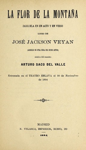 Cover for La flor de la montaña
