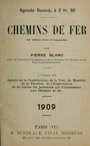 Cover for Chemins de fer.