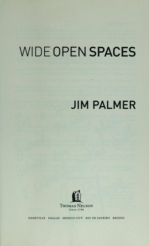 Cover for Wide open spaces