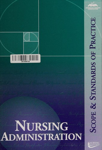 Cover for Nursing administration
