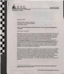 Cover for Potential Questions to Elicit Nominees Views on Agencies Management Challenges