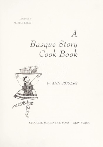 Cover for A Basque story cook book