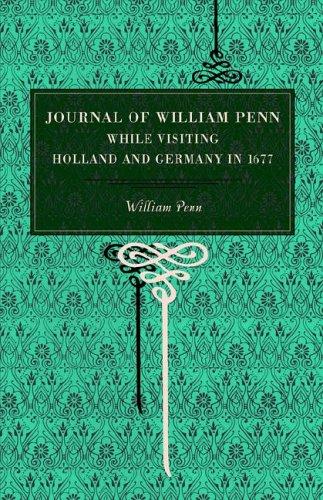 Cover for Journal of William Penn