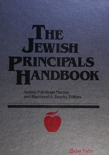 Cover for The Jewish principals handbook