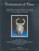 Cover for Testament of time