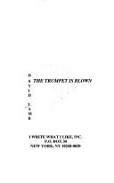 Cover for The Trumpet Is Blown