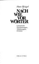 Cover for Nach wie vor Wörter