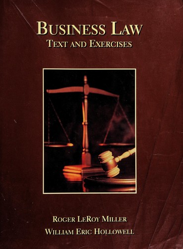 Cover for Business law