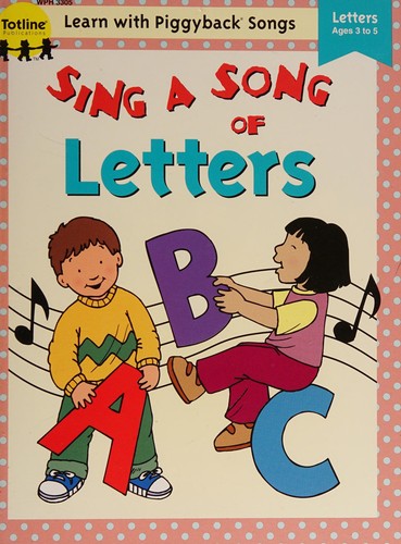 Cover for Sing a song of letters
