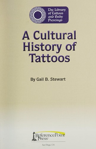 Cover for A cultural history of tattoos