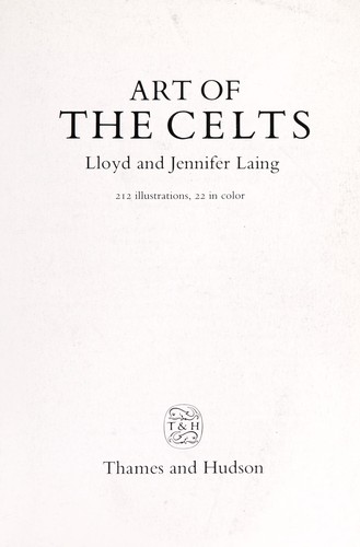Cover for Art of the Celts