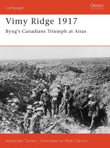Cover for Vimy Ridge 1917