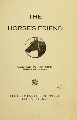 Cover for horse's friend