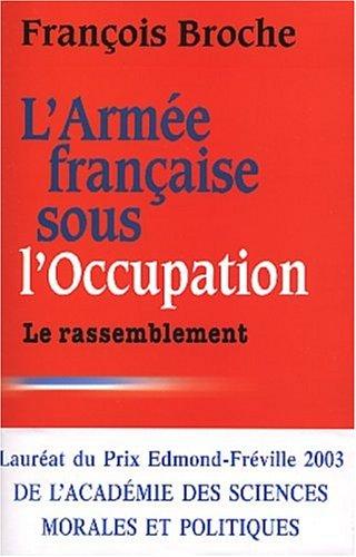 Cover for L' Armée française sous l'Occupation