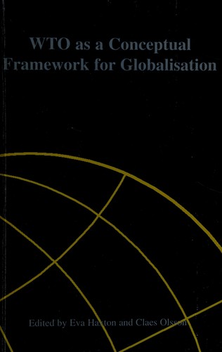 Cover for WTO as a conceptual framework for globalisation