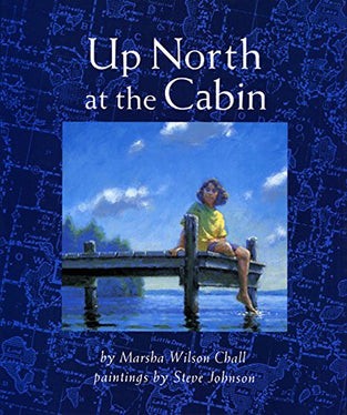 Cover for Up north at the cabin