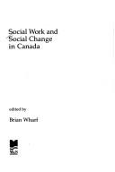 Cover for Social work and social change in Canada