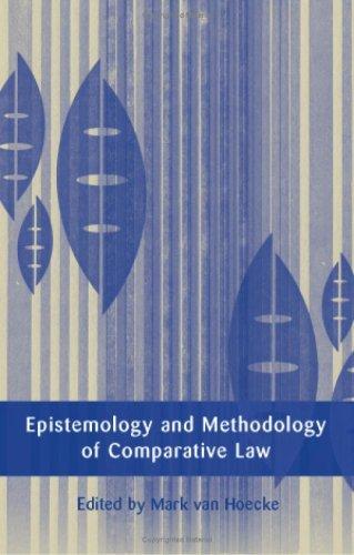 Cover for Epistemology and Methodology of Comparative Law (European Academy of Legal Theory Series)