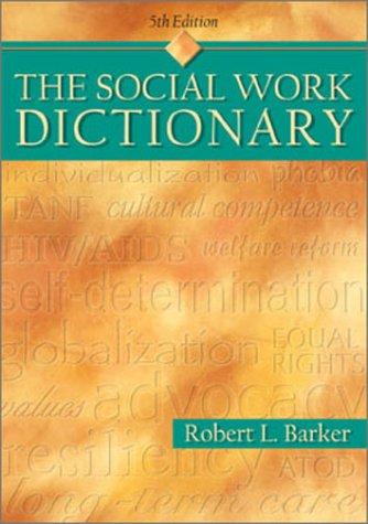 Cover for The Social Work Dictionary