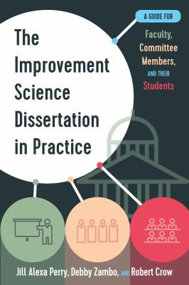 Cover for Improvement Science Dissertation in Practice