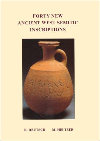 Cover for Forty New Ancient West Semitic Inscriptions