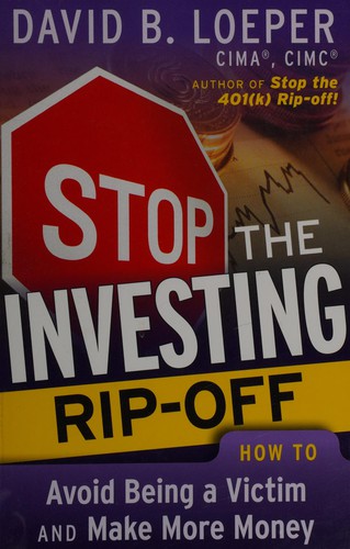 Cover for Stop the investing rip-off