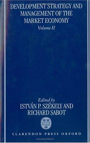 Cover for Development strategy and management of the market economy.