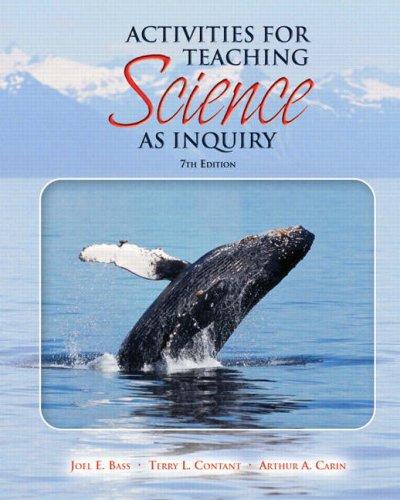 Cover for Activities for Teaching Science as Inquiry (7th Edition)