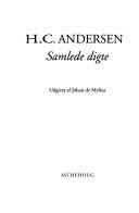 Cover for Samlede digte