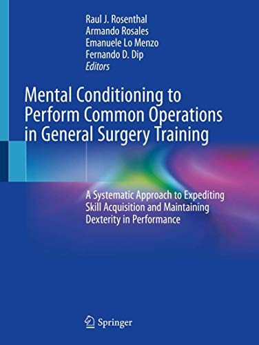 Cover for Mental Conditioning to Perform Common Operations in General Surgery Training