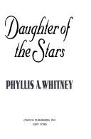 Cover for Daughter of the stars