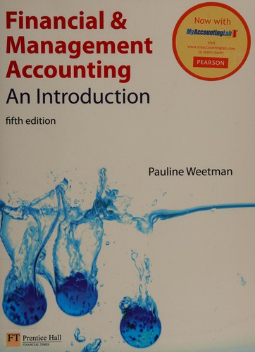 Cover for Financial & management accounting-an introduction - with myaccountinglab access card