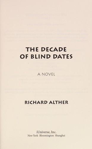 Cover for The Decade of Blind Dates