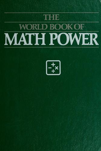 Cover for The World book of math power.