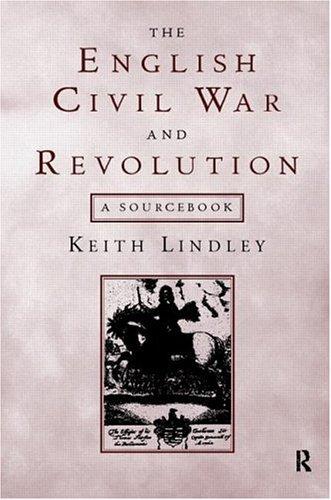 Cover for The English Civil War and revolution