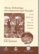 Cover for Maize technology development and transfer