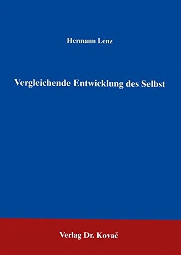 Cover for Vergleichende Entwicklung des Selbst