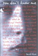 Cover for You Don't Know Me