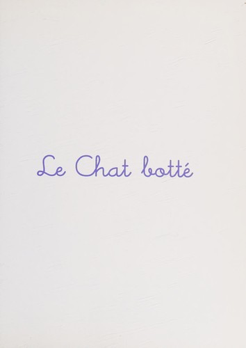 Cover for Le chat botte