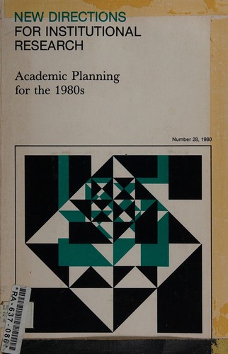Cover for Academic planning for the 1980s
