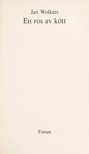 Cover for En ros av ko tt