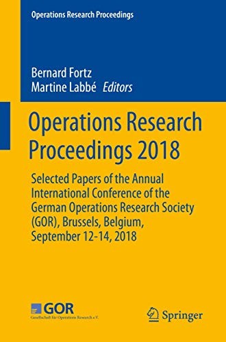 Cover for Operations Research Proceedings 2018