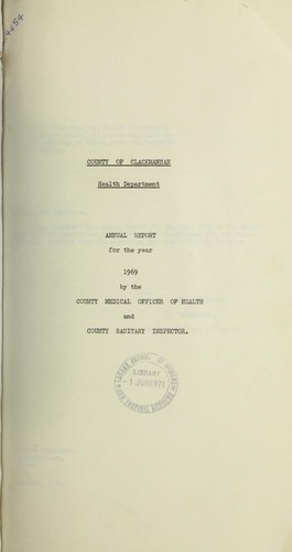 Cover for [Report 1969]