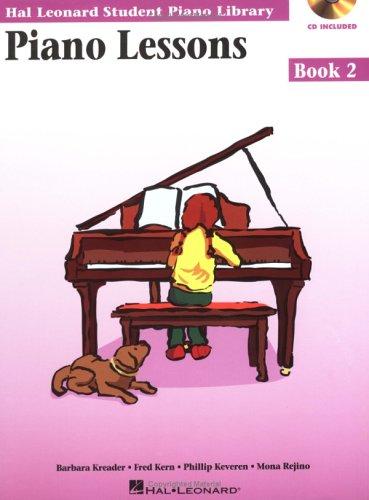 Cover for Piano Lessons Book 2 - Book/CD Pack