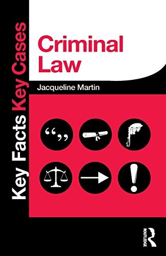 Cover for Criminal Law (Key Facts Key Cases)