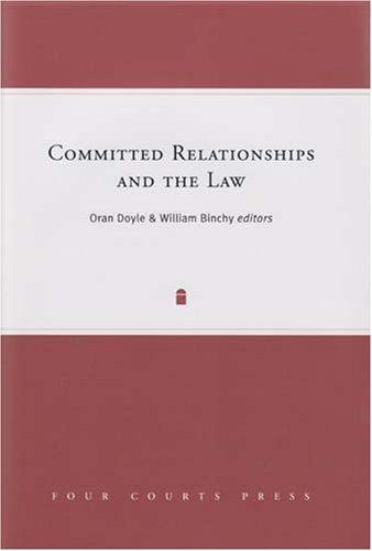 Cover for Committed Relationships and the Law
